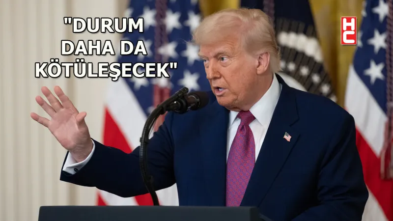 Trump'tan İran'a Şok Uyarı: Daha Kötüsü Geliyor!