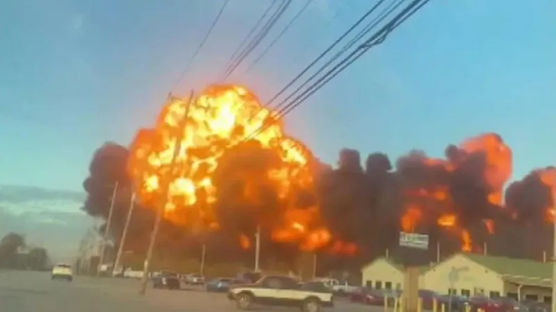 ABD'de kargo uçağı düştü! Ölü sayısı 7'ye yükseldi