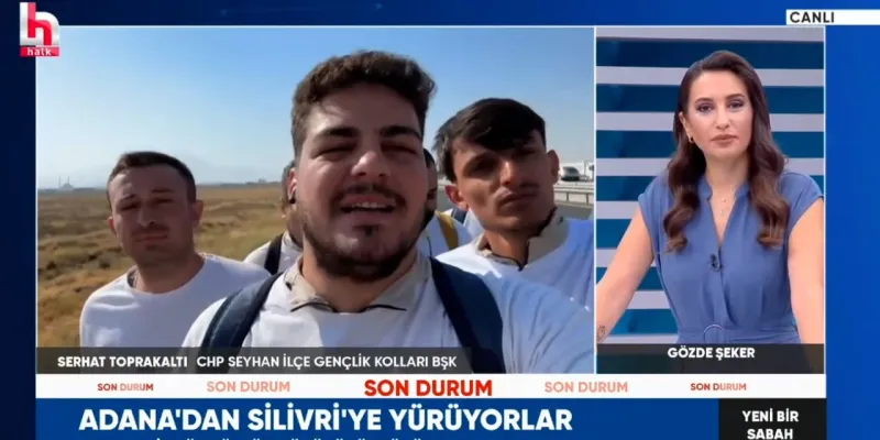 Zeydan Karalar İçin Adana'dan Yürüyüş! Gençler Silivri'ye Ulaşacak mı?