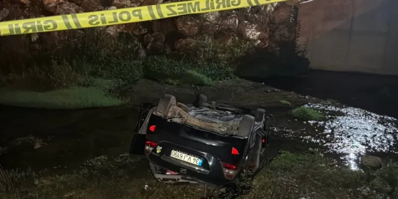 Alkollü Sürücü Dehşeti! Araç Dereye Uçtu, 1 Ölü
