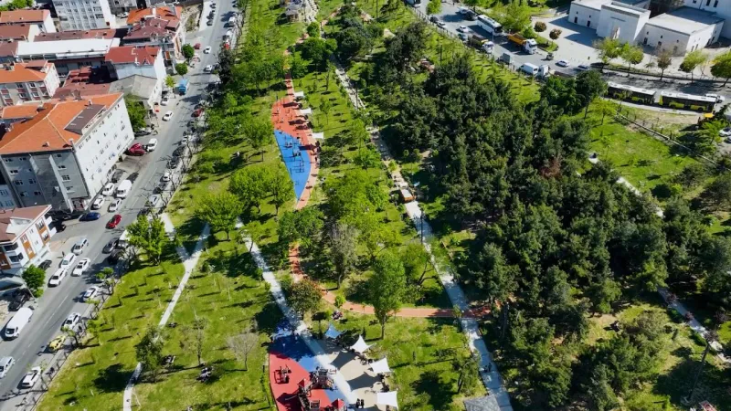 Bakan Kurum, Bağcılar Millet Bahçesi'nin görüntülerini paylaştı