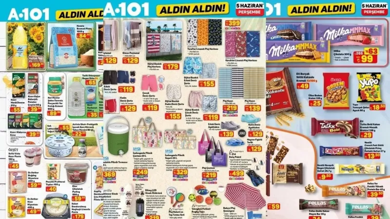A101 Bayram Fırsatları! 5 Haziran'da Yok Böyle İndirim
