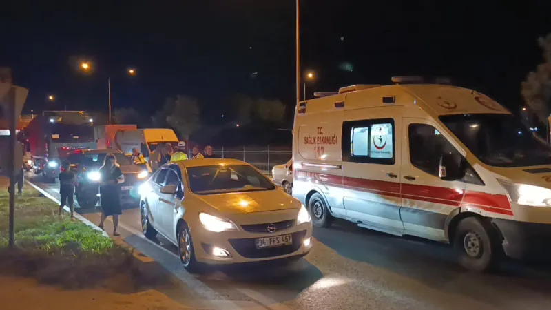 Bursa'da zincirleme kaza: 2'si çocuk 4 yaralı