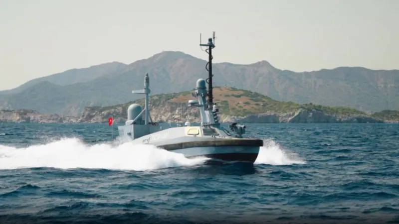 MARLİN Denizlerde! İnsansız Savaş Gemisi Atış Testini Geçti!
