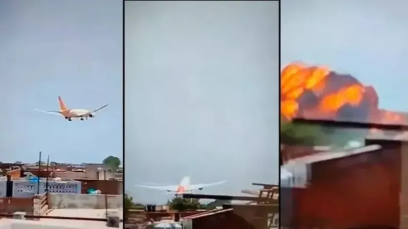 Boeing Yine Düştü! Hindistan'da Kalkıştan Sonra Facia Mı Yaşandı?