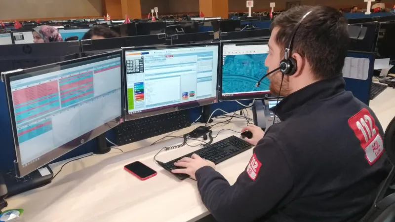 İstanbul'da 112 Acil Çağrı Merkezine yapılan ihbarların 5'te 1'i asılsız
