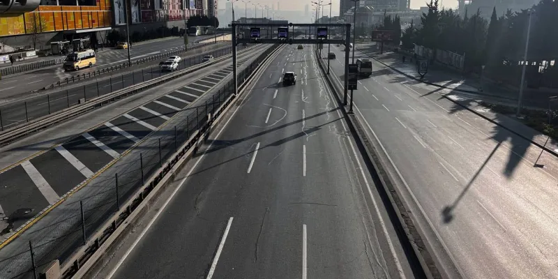 İstanbul'da böylesi trafik görülmedi