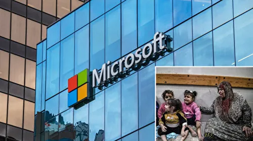 Microsoft mühendisinden çalıştığı şirkete İsrail'in yaptığı soykırıma ortaklık protestosu