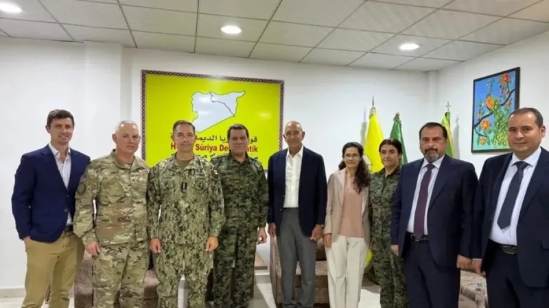 ABD'nin Gizli Planı: YPG'ye Eyalet mi Kuruluyor? Şok Ziyaret!