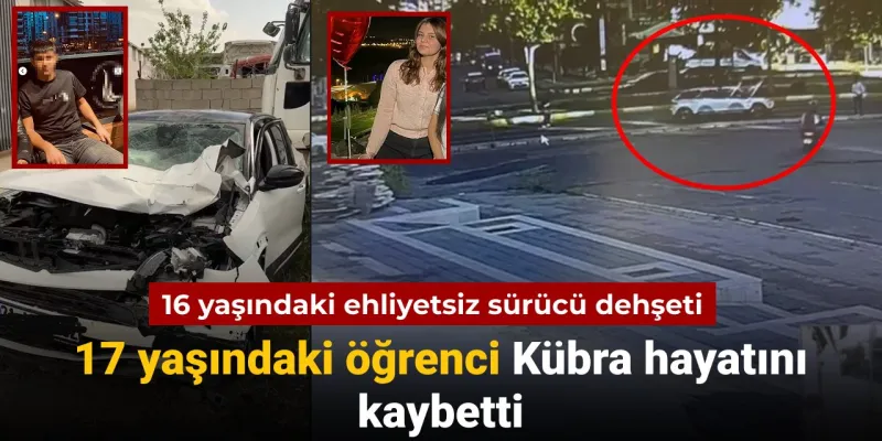 Diyarbakır'da Ehliyetsiz Sürücü Faciası: 17 Yaşındaki Kübra Hayatını Kaybetti!