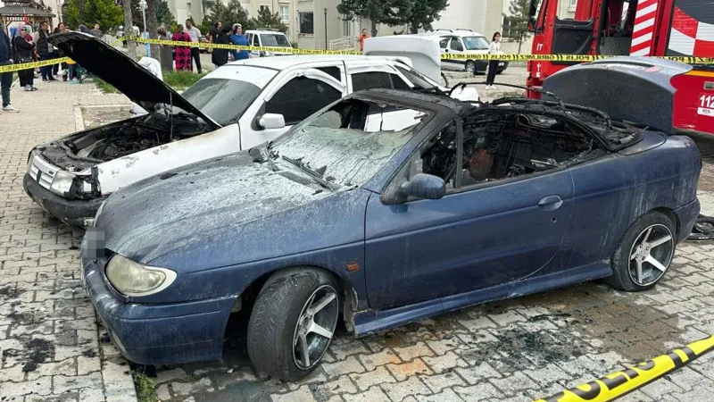 Uşak'ta Akılalmaz Olay! Eşini Polise Şikayet Edince Ortalığı Yaktı!