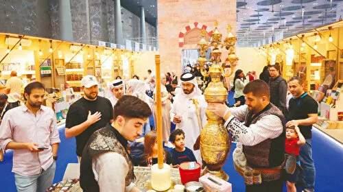 Halep Çarşısı Doha'da Canlandı! Ziyaretçi Akını Neden?