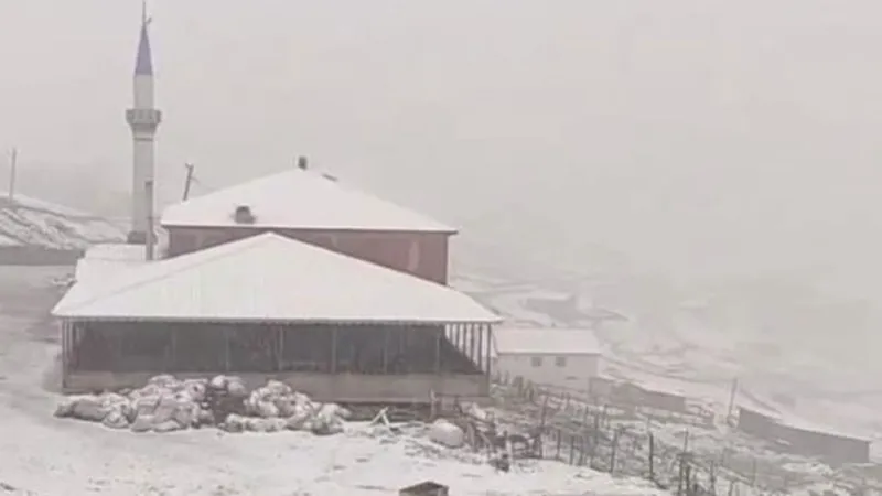 Kış Geri Döndü! Karadeniz Yaylalarında Mayıs Sürprizi