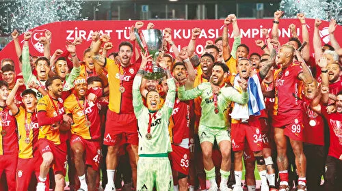 Aslan Kupayı Kaptı! Galatasaray Türkiye Kupası Şampiyonu!