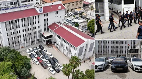 Mersin'de Şok Operasyon! 50 Milyonluk Oto Hırsızlığı Çetesi Çökertildi!