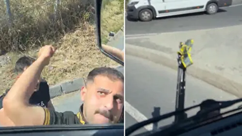 TIR Şoförüne Sandalyeli Saldırı! İstanbul'da Trafik Terörü