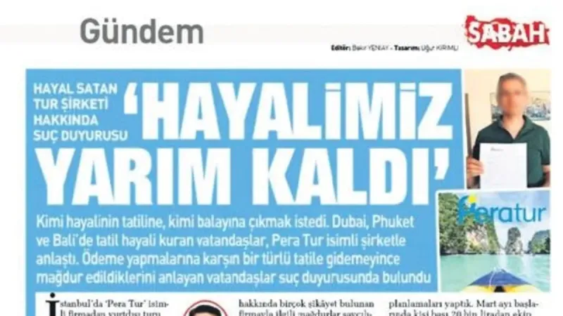 Sahte tur şirketinin belgeleri iptal edildi