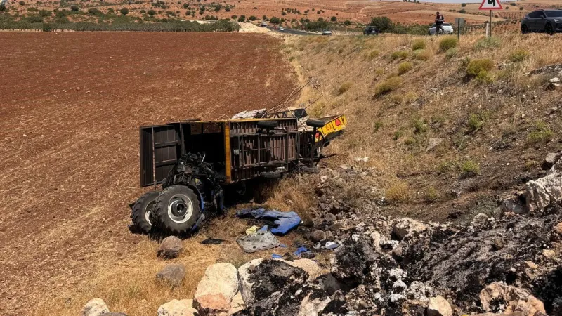 Şanlıurfa'da Korkunç Kaza: Traktör Devrildi, 2 Ölü!