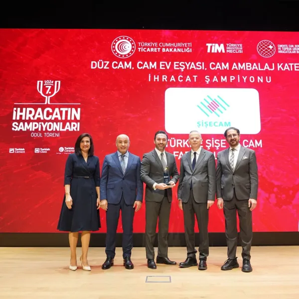 Şişecam'dan Rekor! 3 Kategoride İhracat Şampiyonu Oldu!