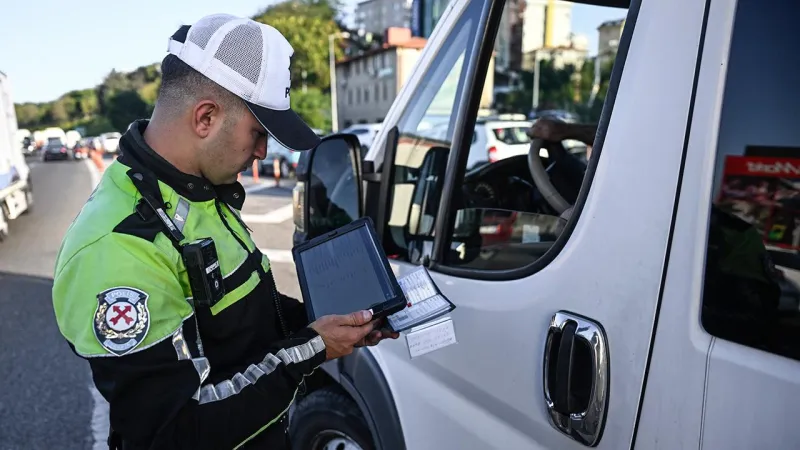 Trafikte Şok Rakamlar! 3.6 Milyon Araç Denetlendi!