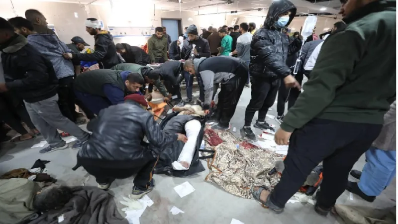 Soykırımcı İsrail ordusu yardım bekleyen sivillere saldırdı: 25 ölü