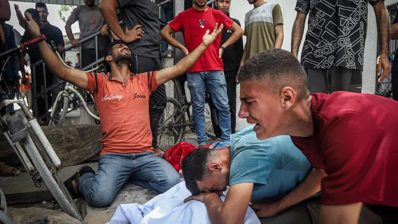 Soykırımcı İsrail'in Kurban Bayramı'nın ilk gününde Gazze Şeridi'ne düzenlediği saldırılarda 19 Filistinli öldü