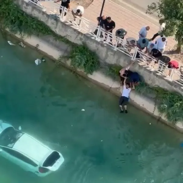 Sulama kanalında can pazarı