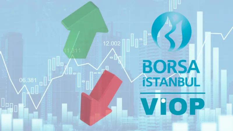 VİOP'ta endeks kontratı haftaya düşüşle başladı