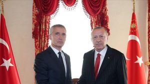 NATO Genel Sekreteri ile görüştü