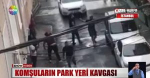 Komşuların arasında sözlü tartışma bir anda meydan savaşına döndü